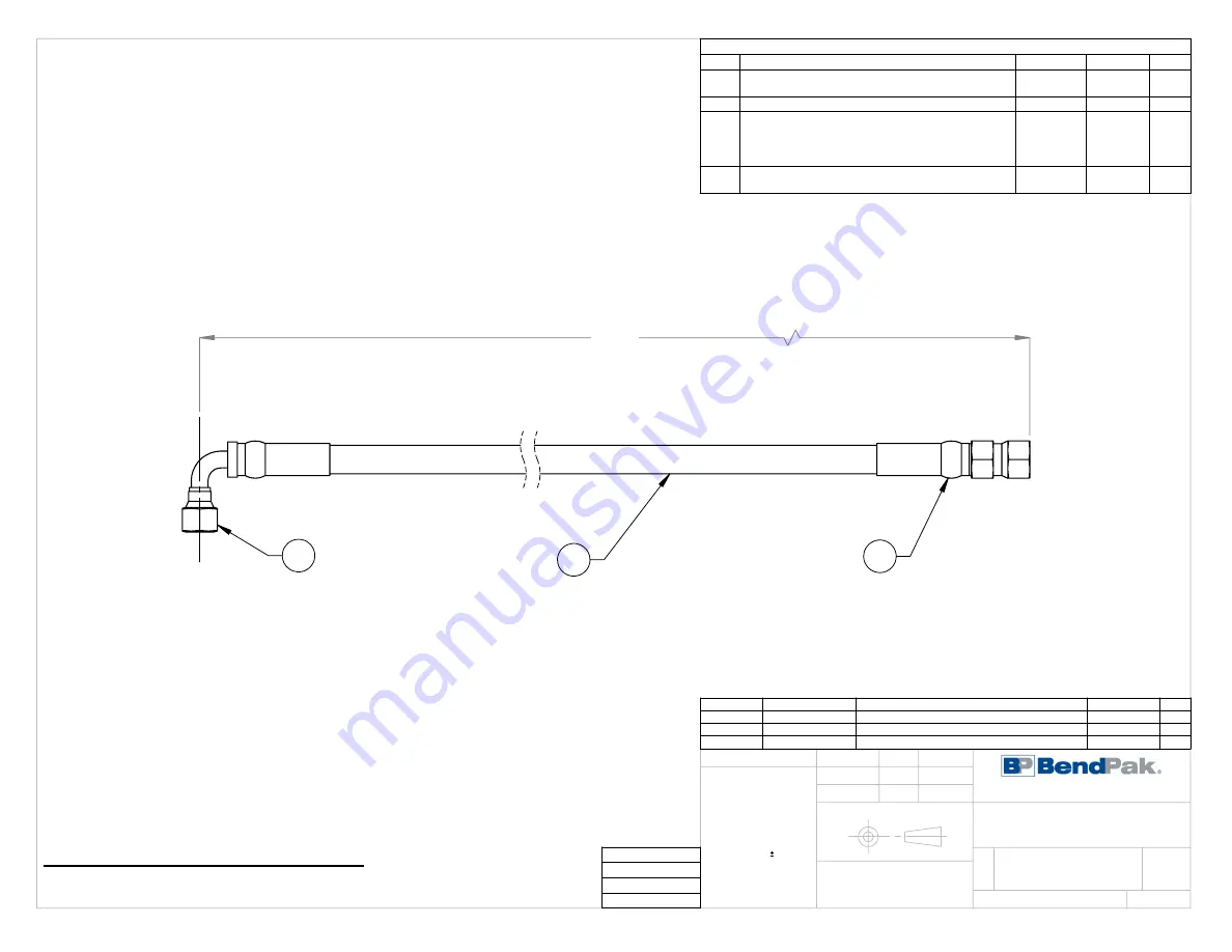 BendPak 5175993 Service Manual Download Page 15