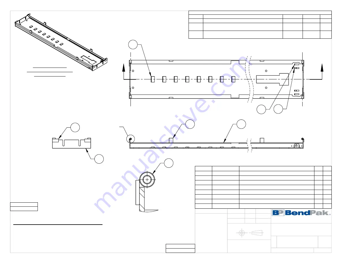 BendPak 5175993 Service Manual Download Page 19