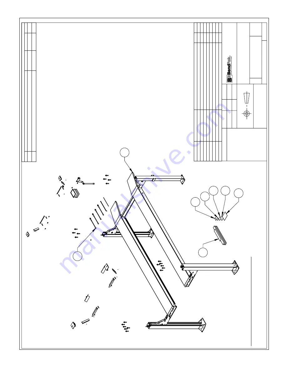 BendPak HDSO-14AX Installation And Operation Manual Download Page 46