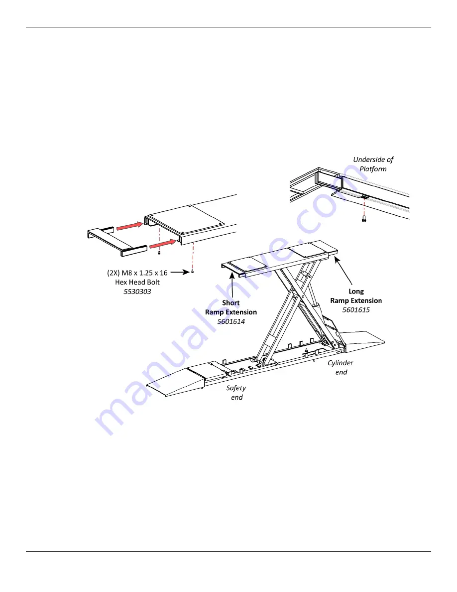 BendPak SP-7XE Installation And Operation Manual Download Page 42