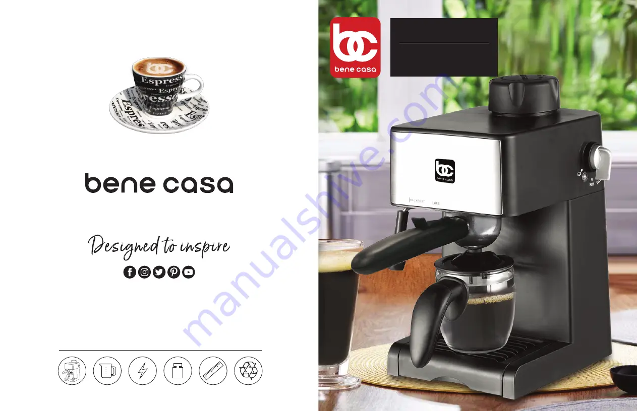 bene casa BC-99189 User Manual And Recipes Download Page 1