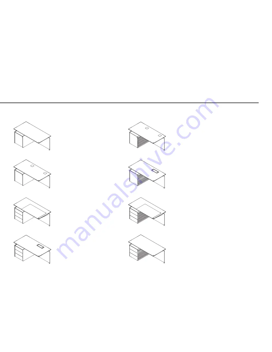 BENE FREE DESK Safety And Operating Instructions Manual Download Page 3