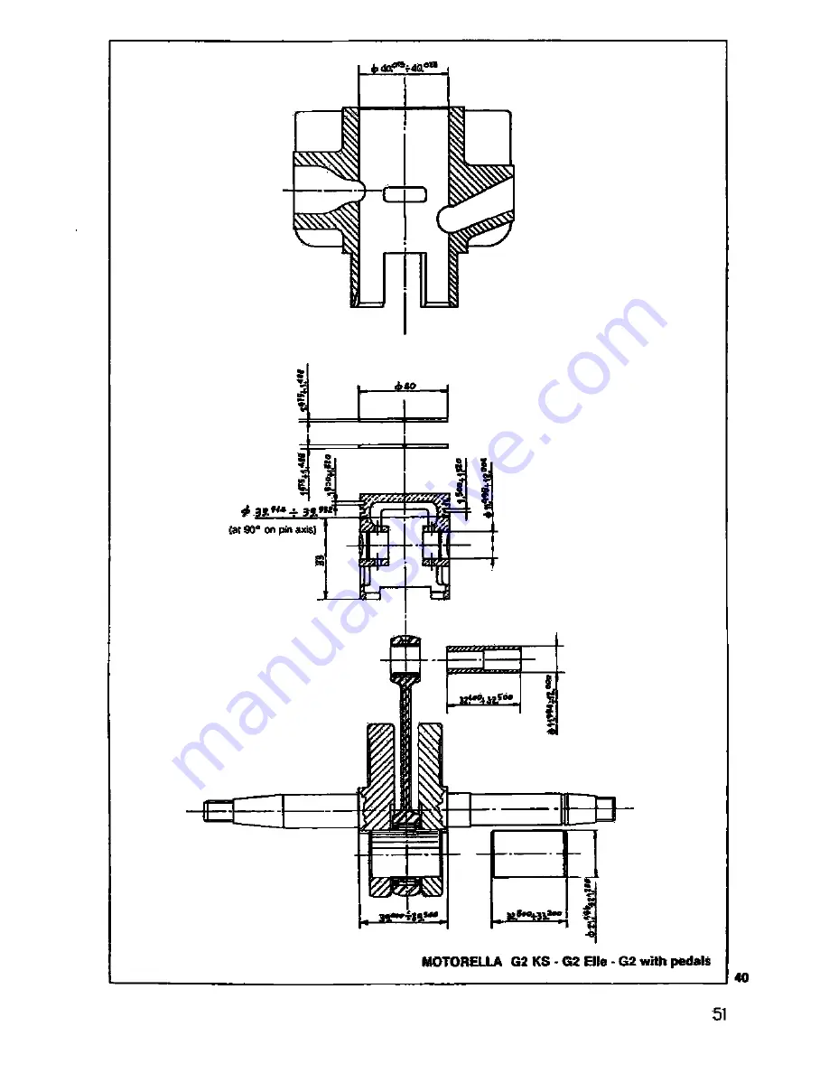 Benelli 125 Enduro Workshop Manual Download Page 50