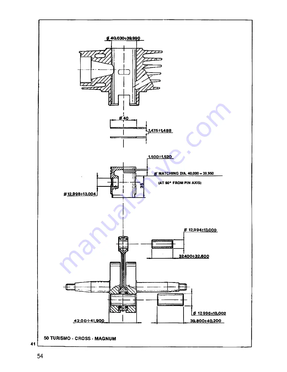 Benelli 125 Enduro Workshop Manual Download Page 53