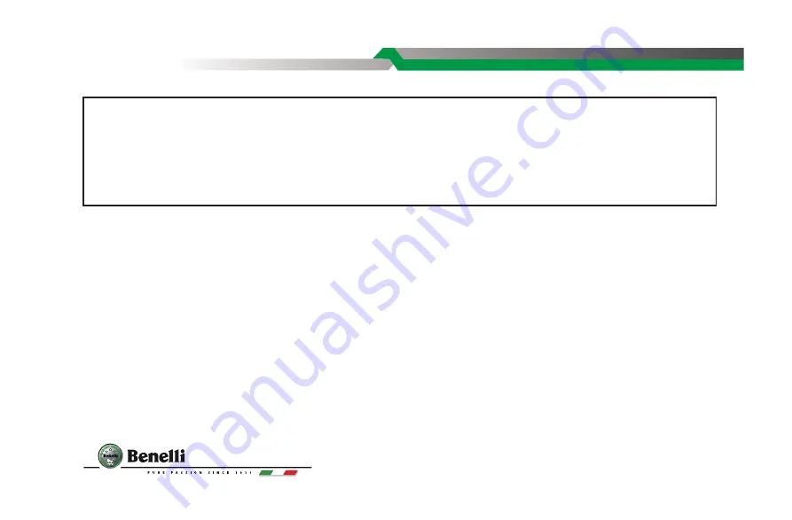 Benelli BJ250-18 User Manual Download Page 6