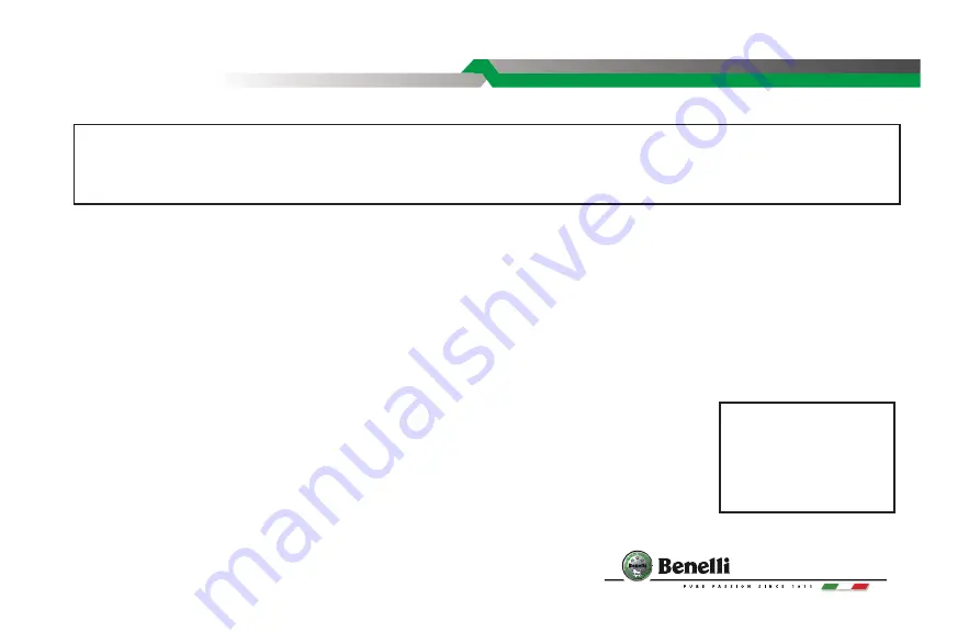 Benelli BJ250-18 User Manual Download Page 25