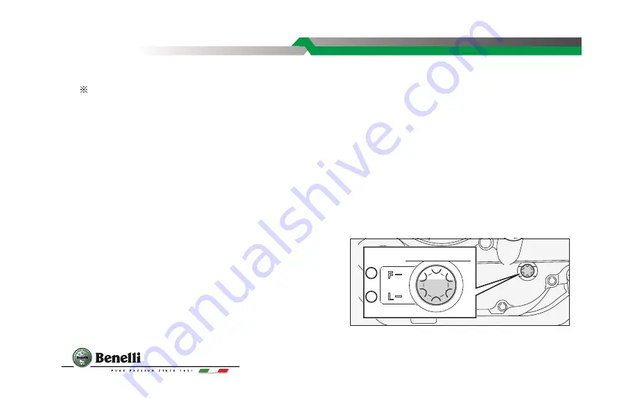 Benelli BJ250-18 User Manual Download Page 34