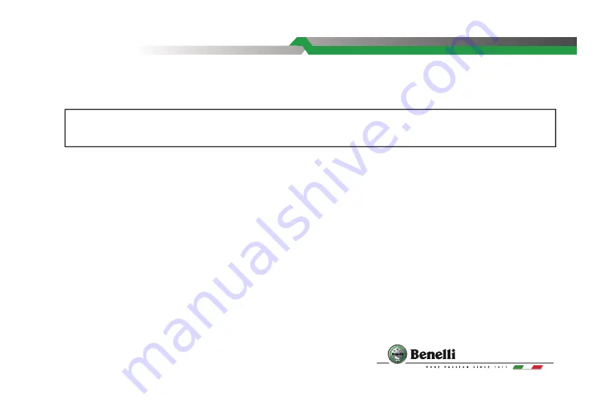 Benelli TNT 115 User Manual Download Page 34