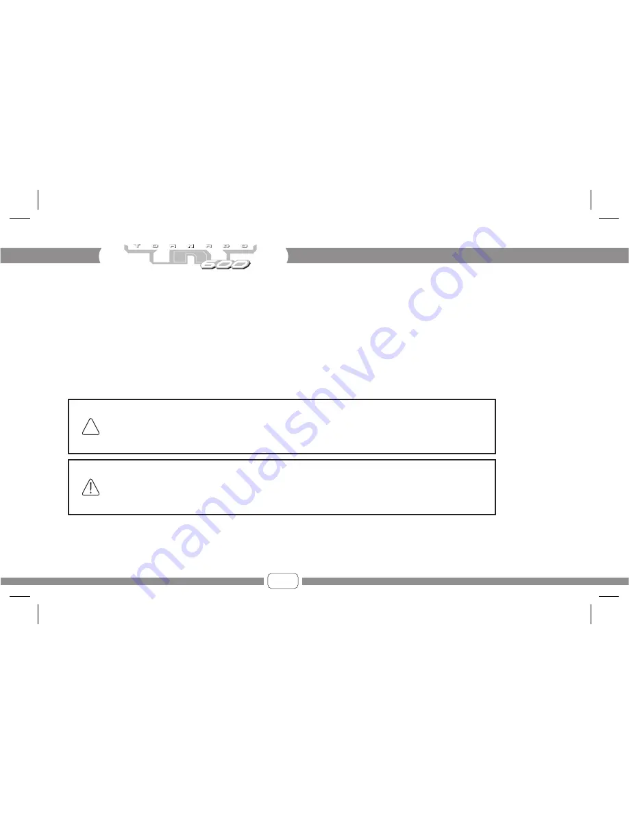 Benelli Tornado TNT600 Owner'S Manual Download Page 47