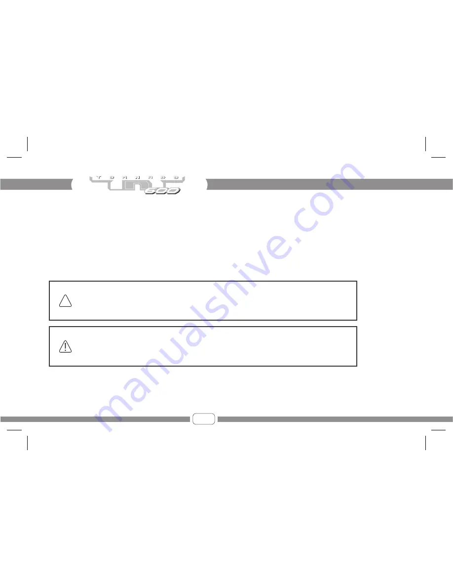 Benelli Tornado TNT600 Owner'S Manual Download Page 59