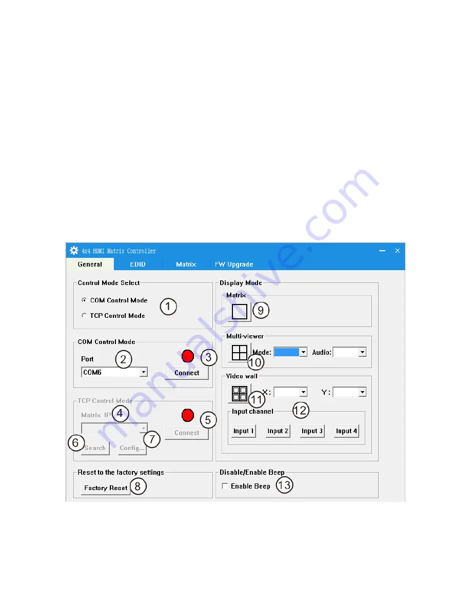 Beneston AVH-SW0404IR Скачать руководство пользователя страница 11