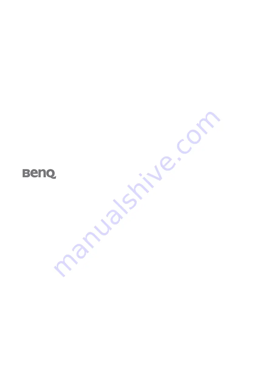 BenQ G2320HDBL User Manual Download Page 1