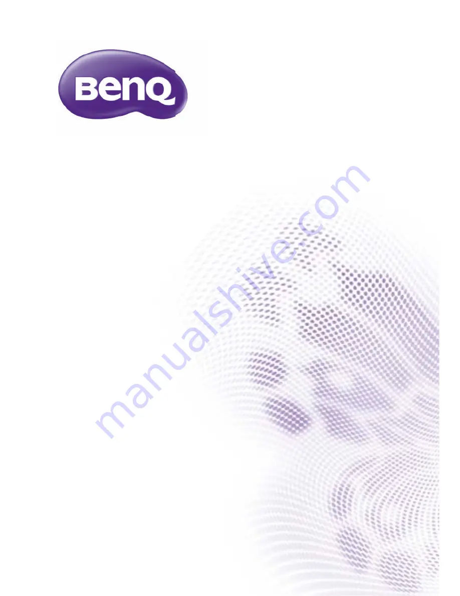 BenQ SX914 User Manual Download Page 1