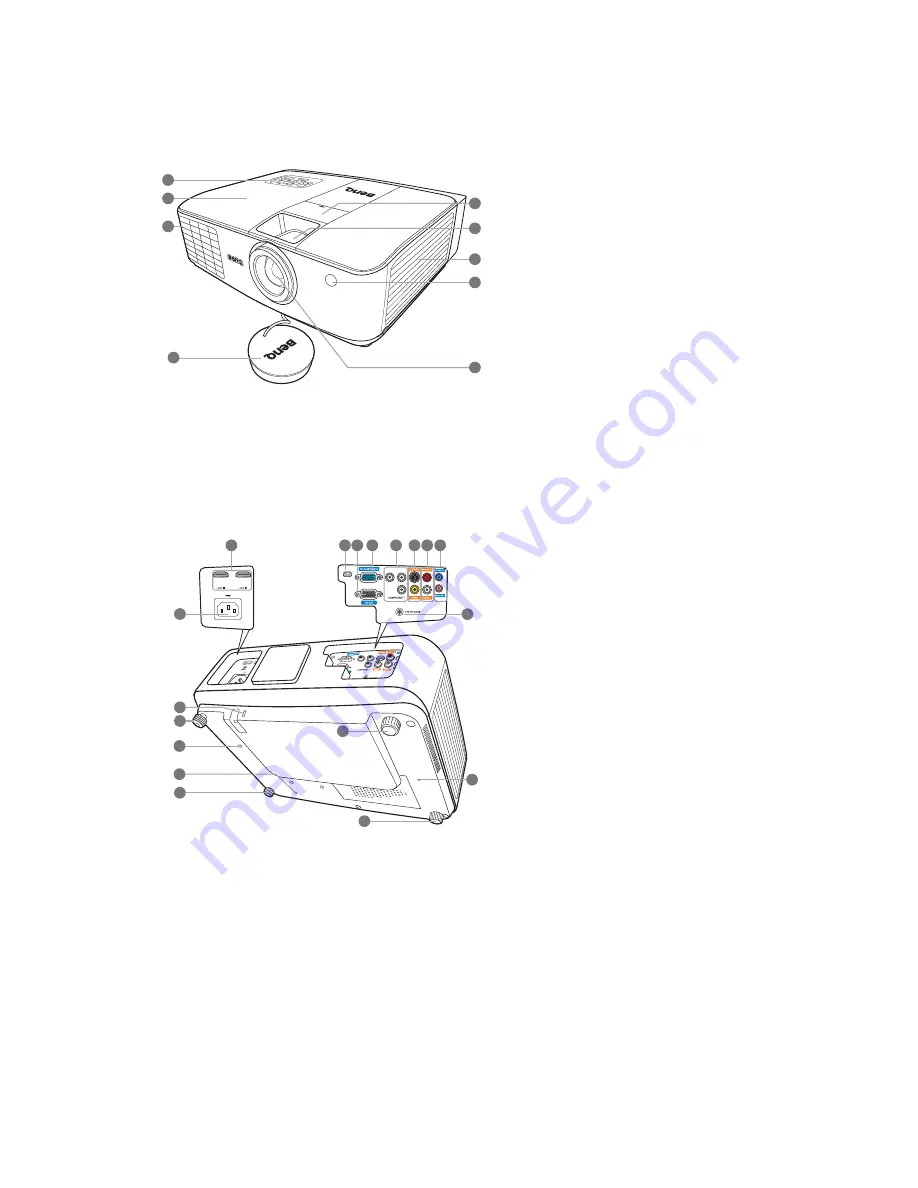 BenQ W1500 User Manual Download Page 12