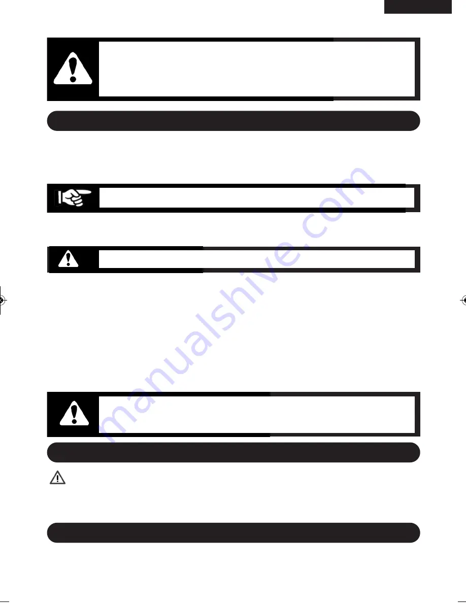 benza BZ 170 Use And Maintenance Manual Download Page 33