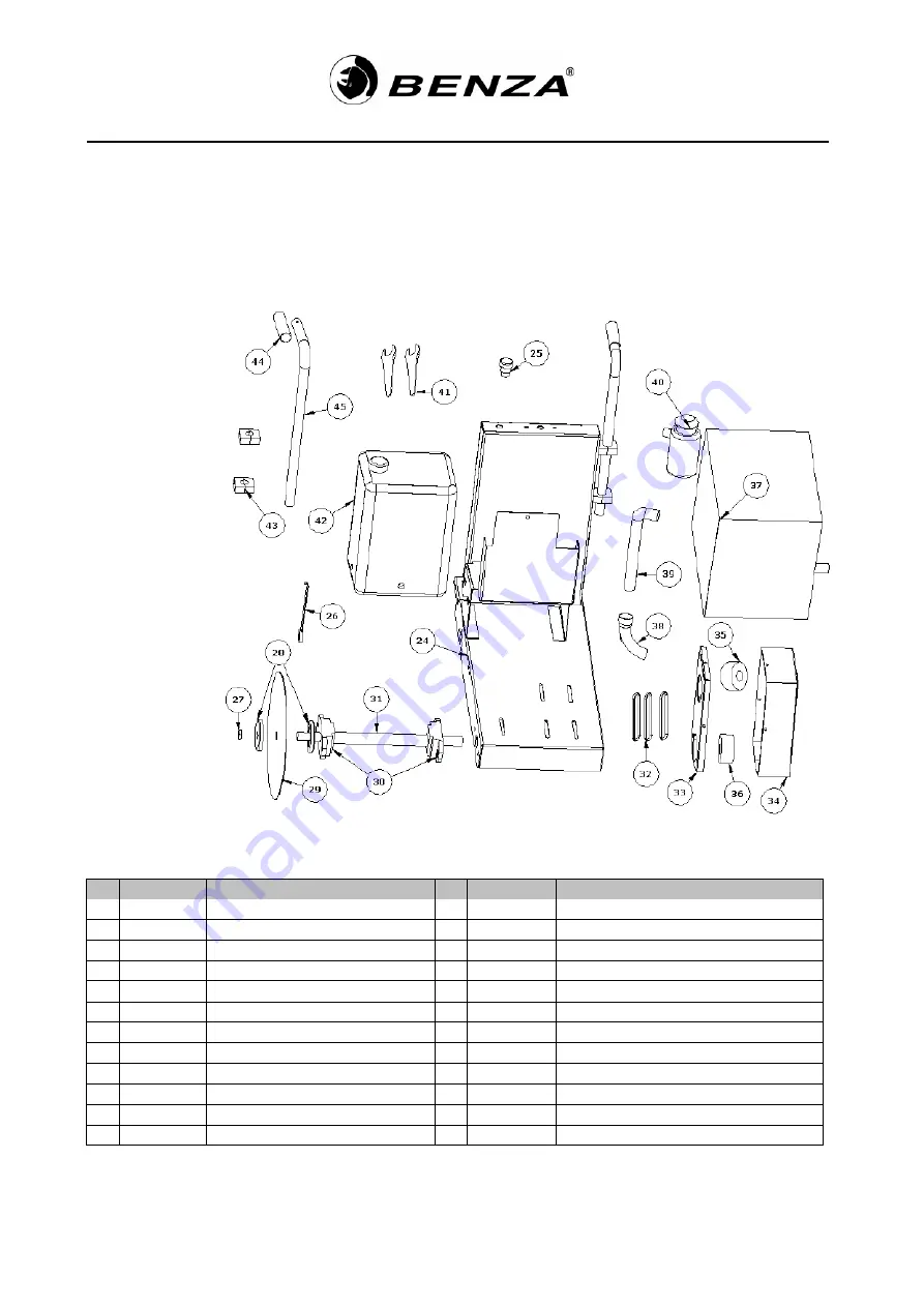 benza CR 350 Use And Maintenance Manual Download Page 96