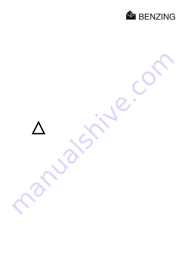 BENZING M1 Manual Download Page 5