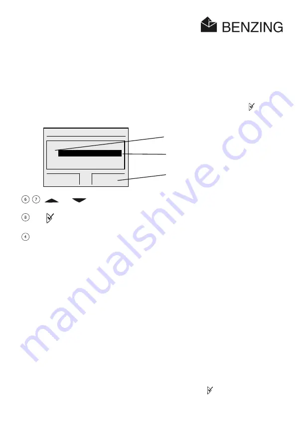 BENZING M1 Manual Download Page 62