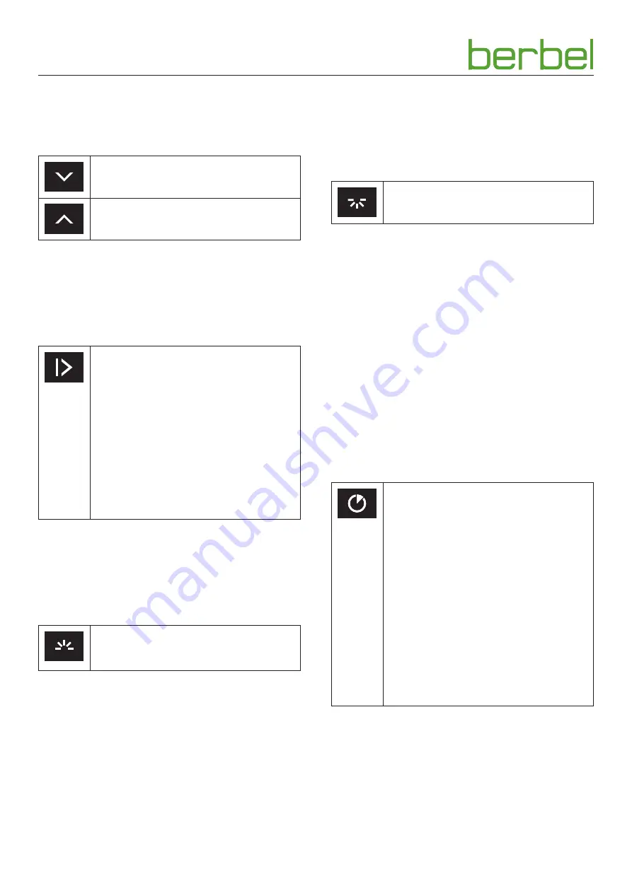 Berbel Panorama BKF 90 iPP Operating And Installation Instructions Download Page 24