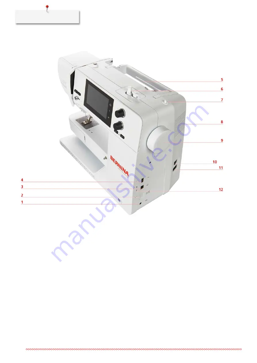 Bernina 475 QE User Manual Download Page 16