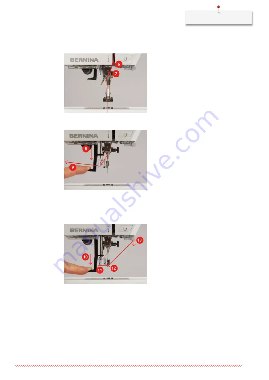 Bernina 475 QE User Manual Download Page 41