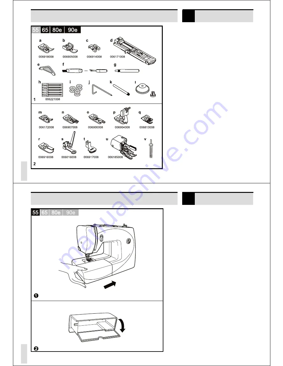 Bernina BERNETTE 55 Manual Download Page 4