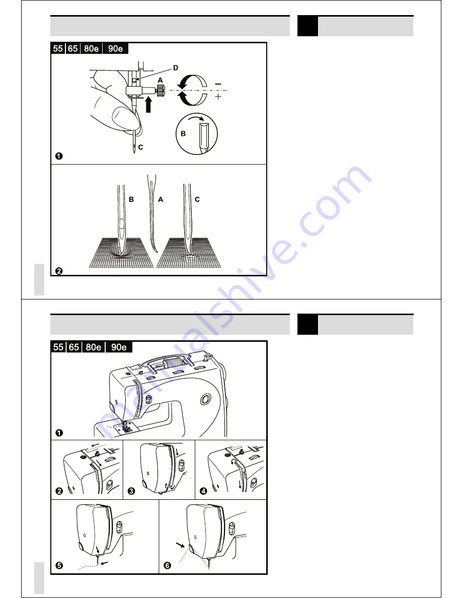 Bernina BERNETTE 55 Manual Download Page 9