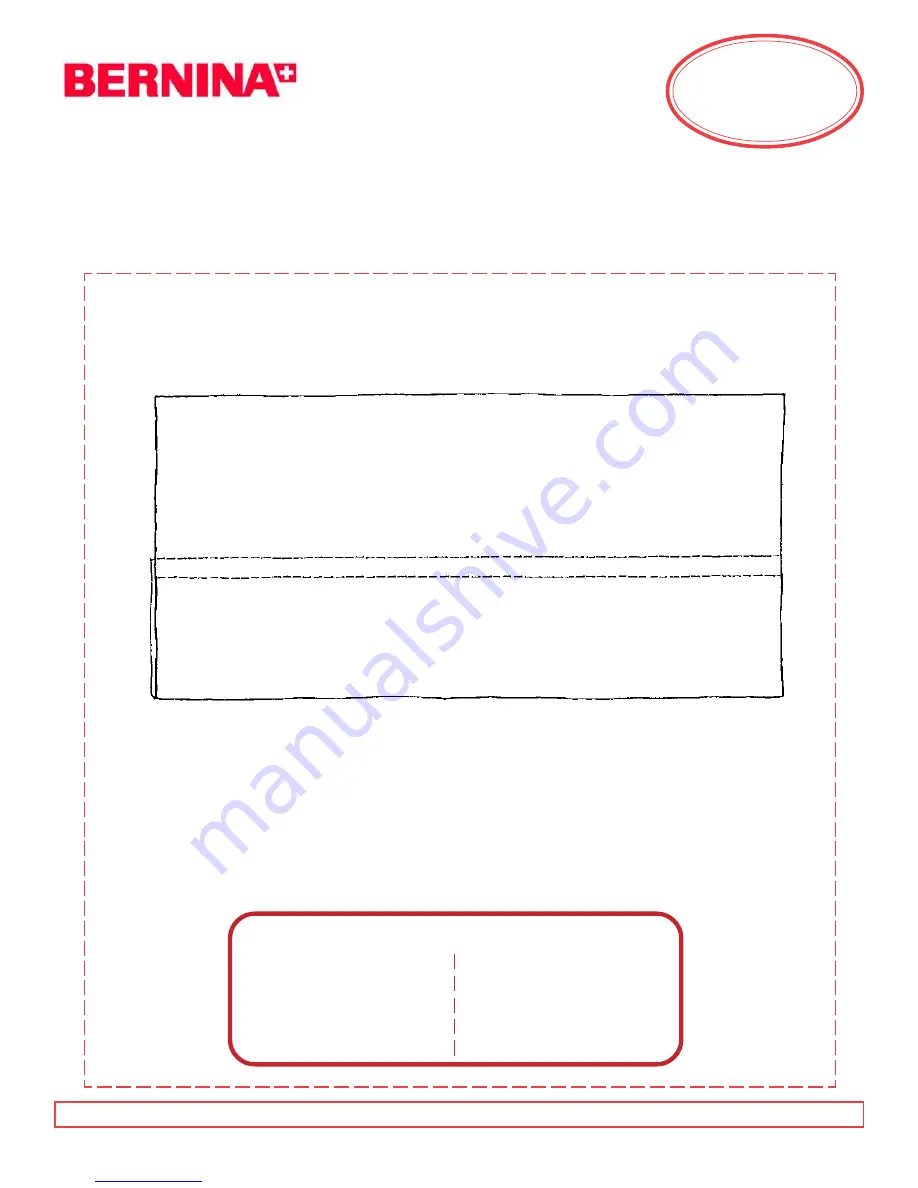 Bernina Serger Owner'S Workbook Download Page 125