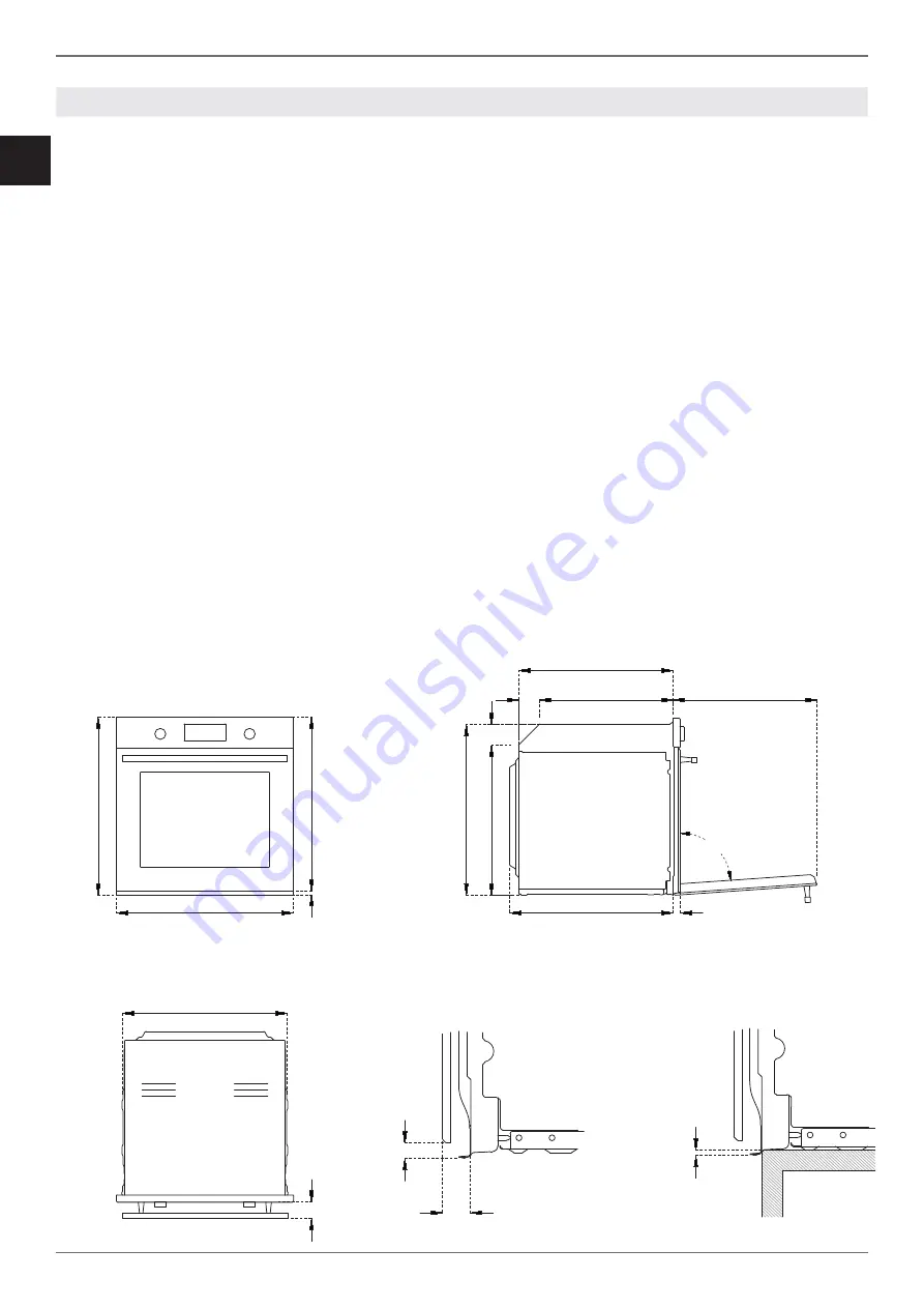 Bertazzoni F609MODESX Installation And User Manual Download Page 6