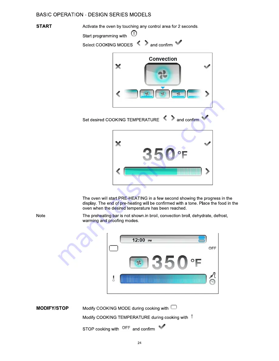 Bertazzoni FD30CONXE Installation, Use & Care Manual Download Page 24