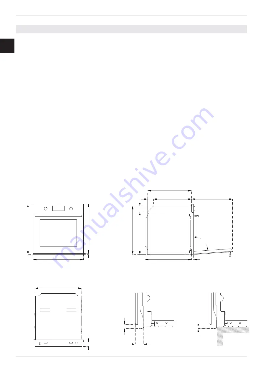 Bertazzoni La Germania F609LAGESX Installation And User Manual Download Page 6