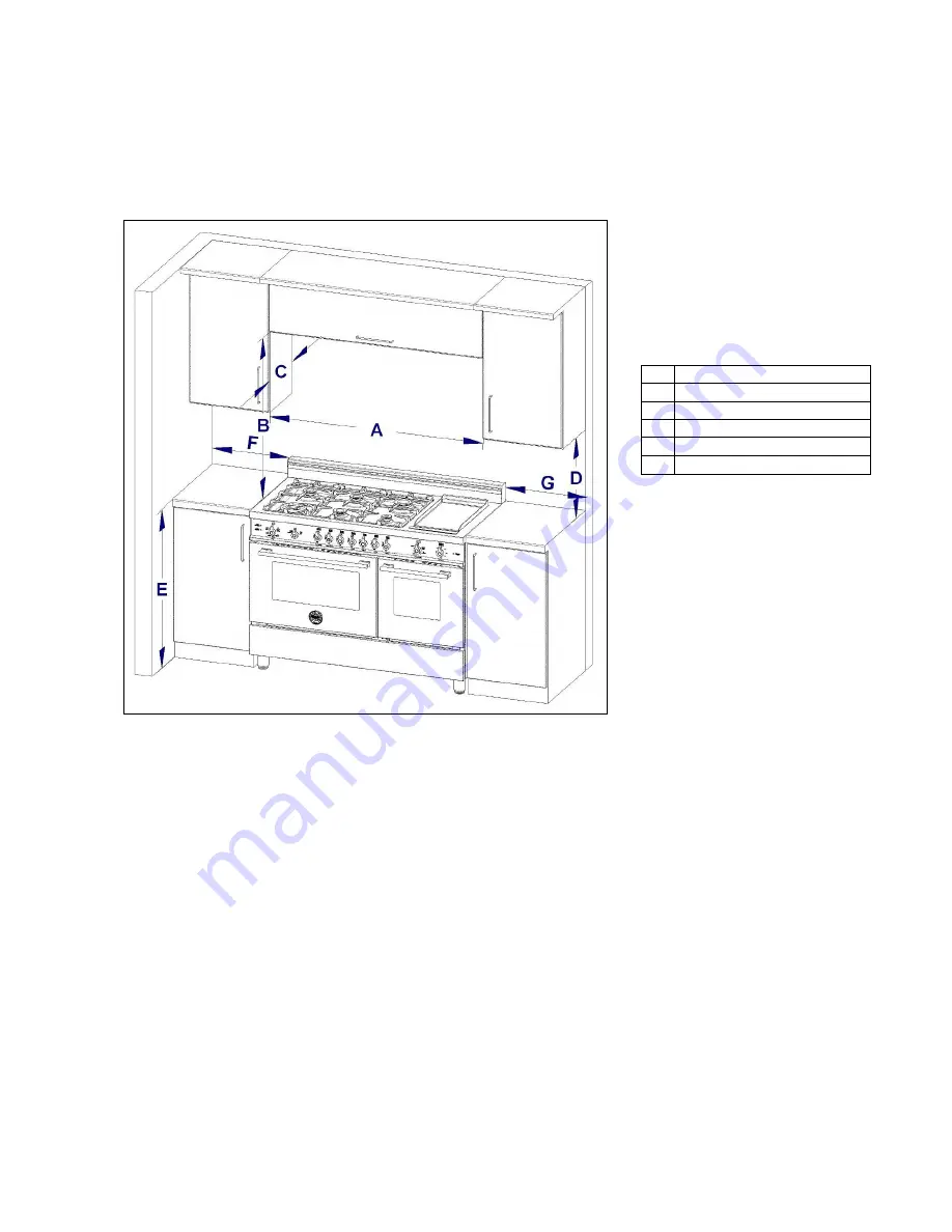 Bertazzoni MTYKQZU4X2A Installation, Service And User Instructions Manual Download Page 7