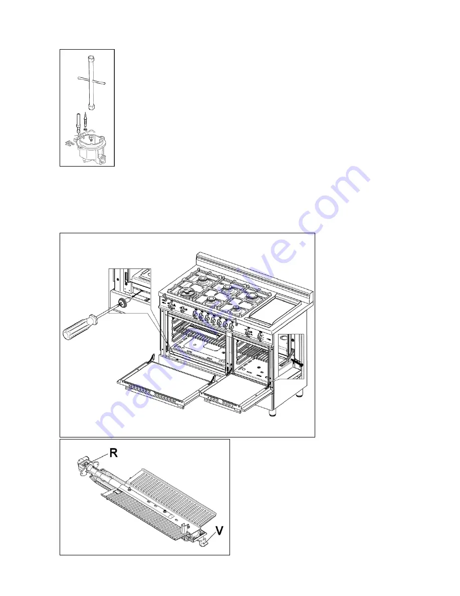 Bertazzoni MTYKQZU4X2A Installation, Service And User Instructions Manual Download Page 12