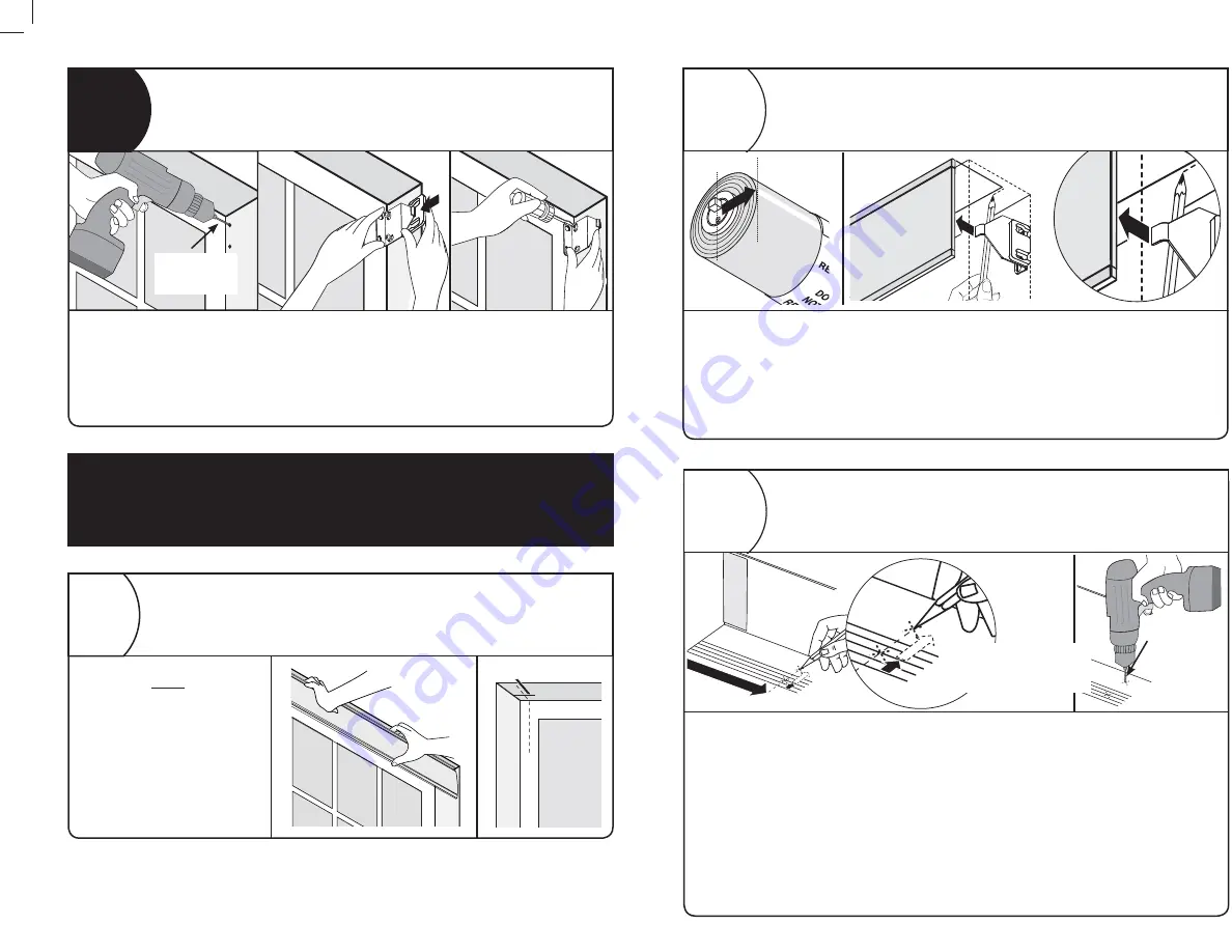 BEST EXPERIENCE Springs Window Fashions Inside-mount Continuous-loop Roller/Solar Shade Скачать руководство пользователя страница 3