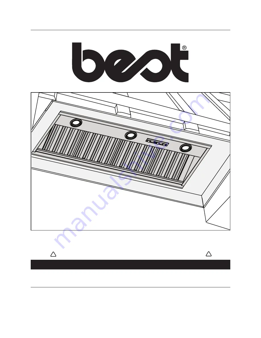 BEST Range Hoods PIK33 Скачать руководство пользователя страница 17