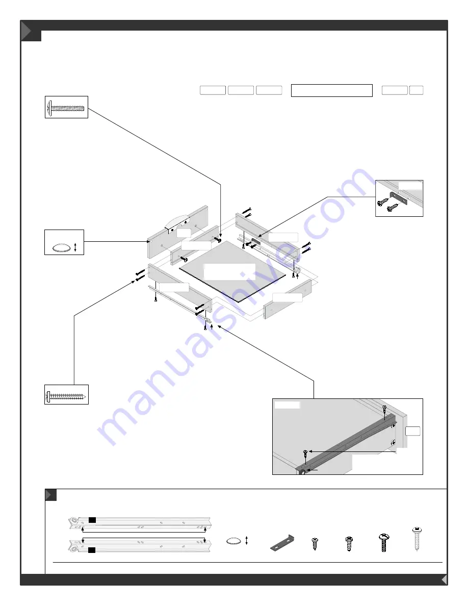 Bestar 92420-2163-2263 Left Assembly Instructions Download Page 14