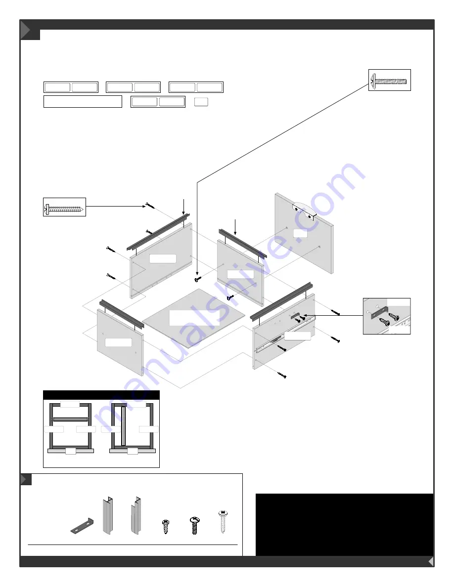 Bestar 92420-2163-2263 Left Assembly Instructions Download Page 15