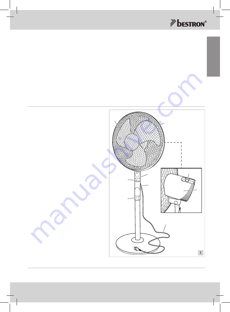 Bestron ADV45S Instruction Manual Download Page 3