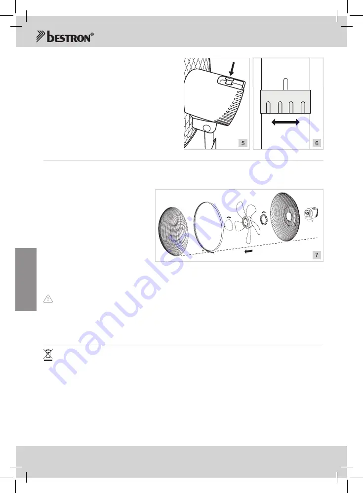 Bestron ADV45S Instruction Manual Download Page 20