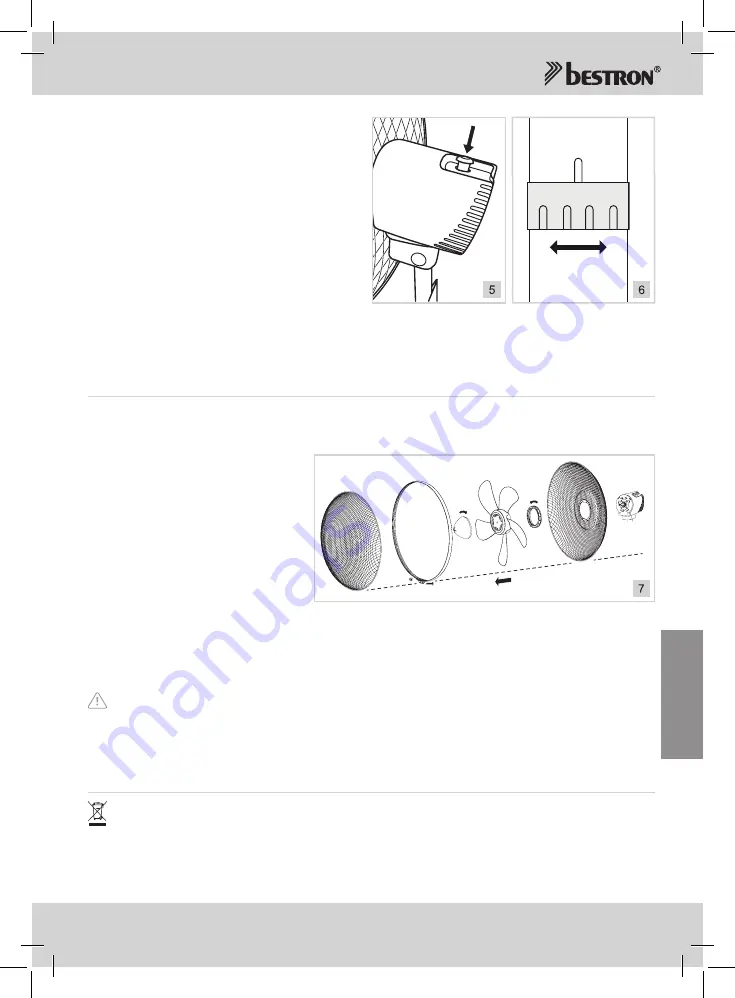 Bestron ADV45S Instruction Manual Download Page 25