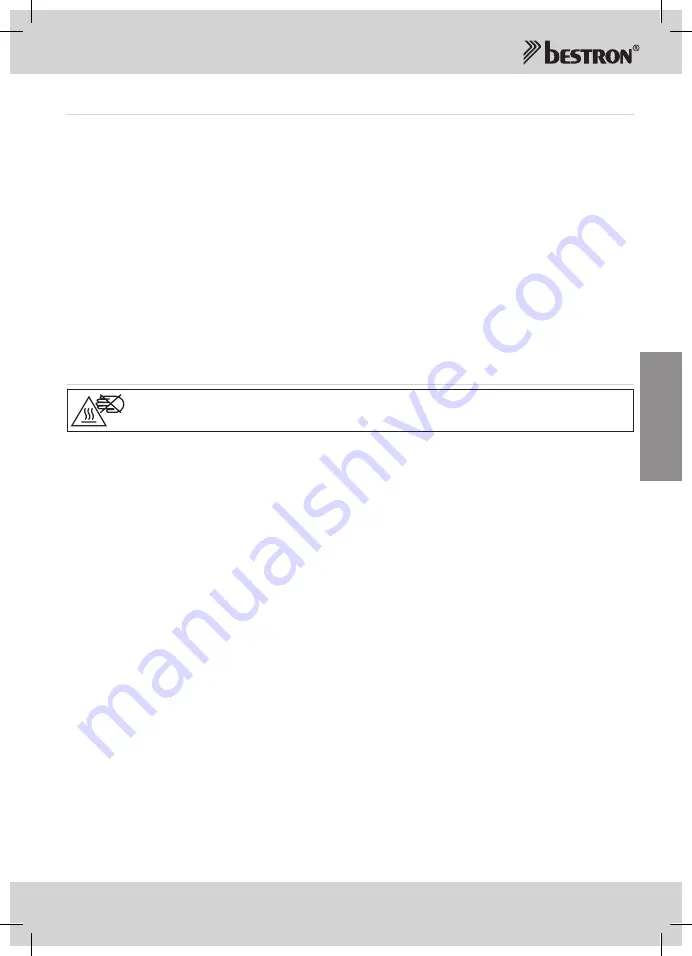 Bestron DCM8162 Instruction Manual Download Page 12