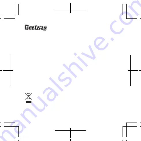 Bestway 58492 Instructions Manual Download Page 5