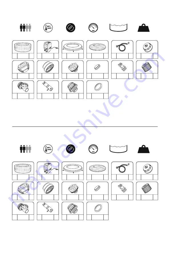 Bestway SaluSpa Owner'S Manual Download Page 9