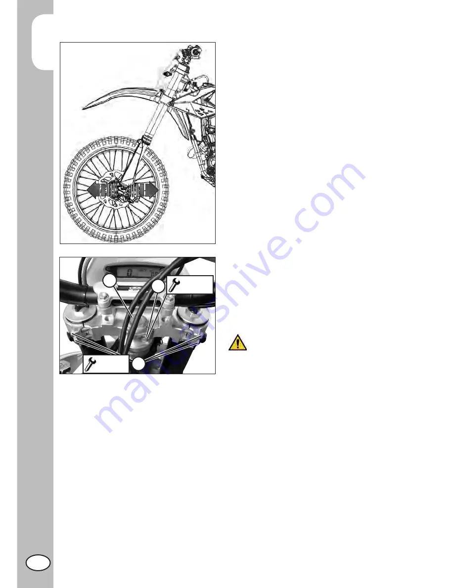 Beta RR 350 EFI Operating Instructions Manual Download Page 56