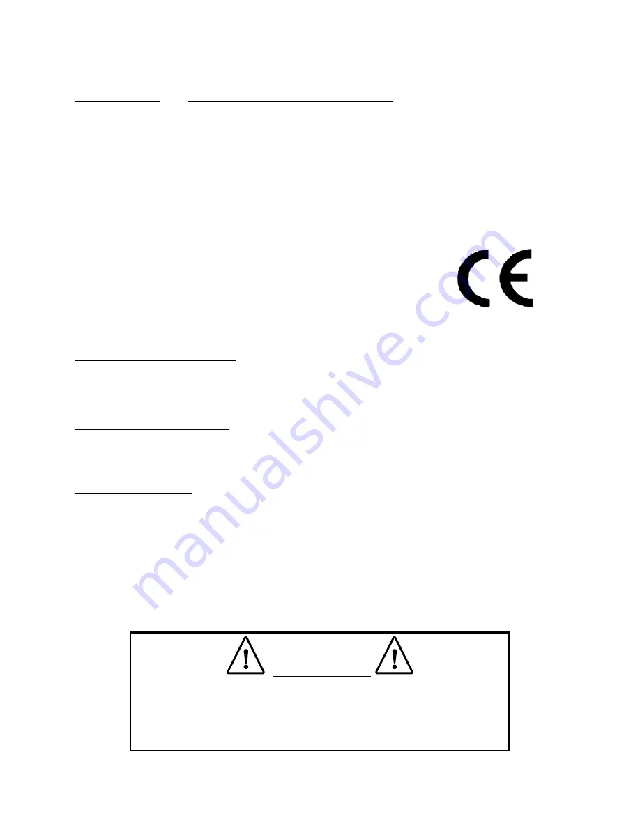 BETTCHER INDUSTRIES 109001 Operator'S Manual Download Page 101