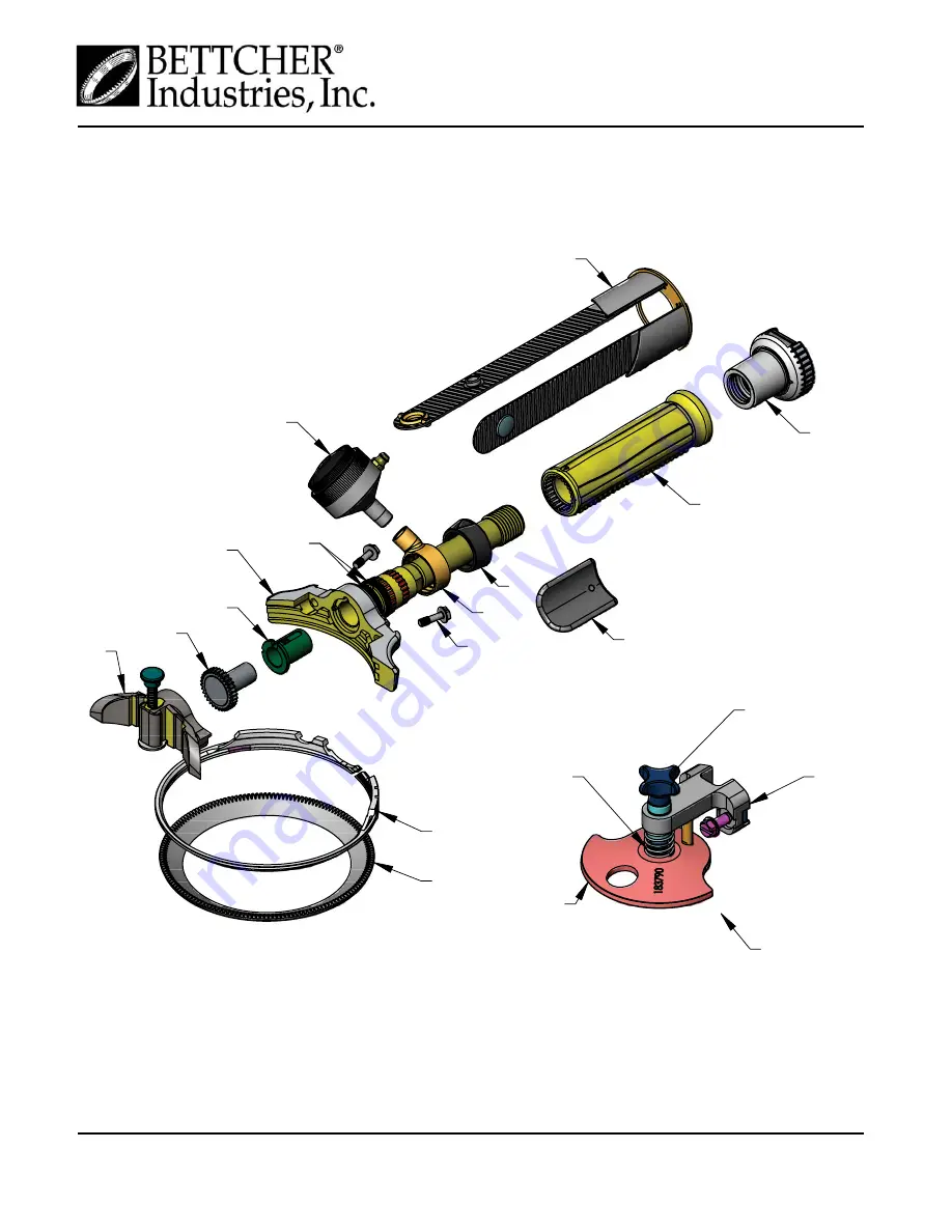 BETTCHER INDUSTRIES Quantum Flex  X350 Operating Instructions/Spare Parts List Download Page 128