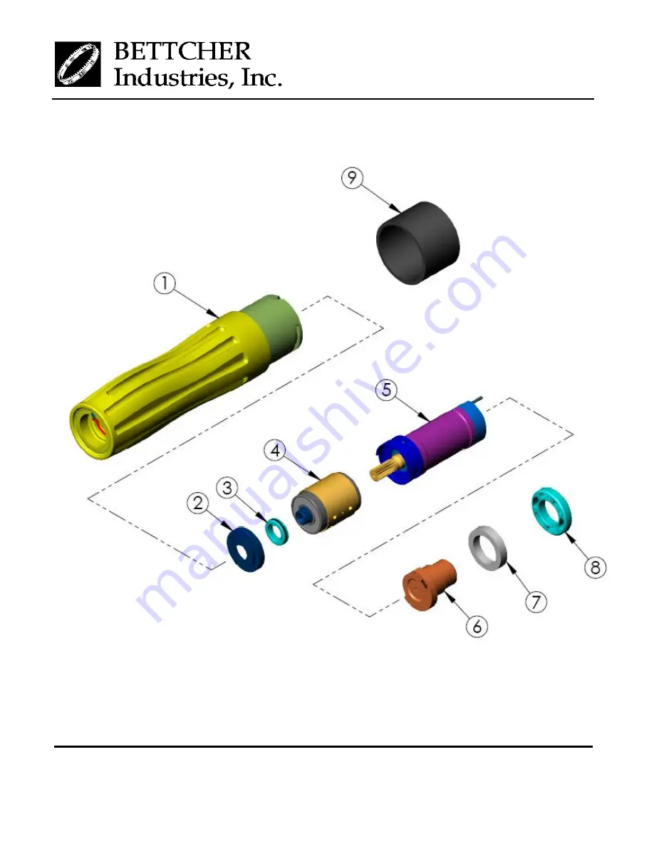 BETTCHER INDUSTRIES Whizard AirMax MACH 3 Operating Instructions & Parts List Manual Download Page 168