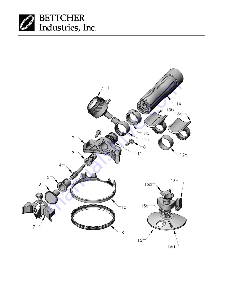 Bettcher Quantum Flex Air 1000 Operating Instructions & Parts List Manual Download Page 142