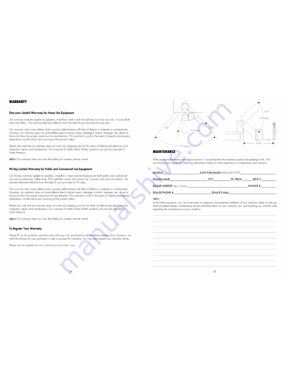 Better Music Builder DX-388 G2 Owner'S Manual Download Page 18