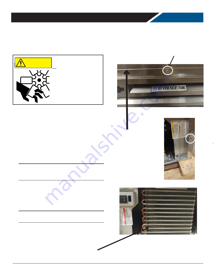 Beverage-Air RI Series Installation And Operating Instructions Manual Download Page 17